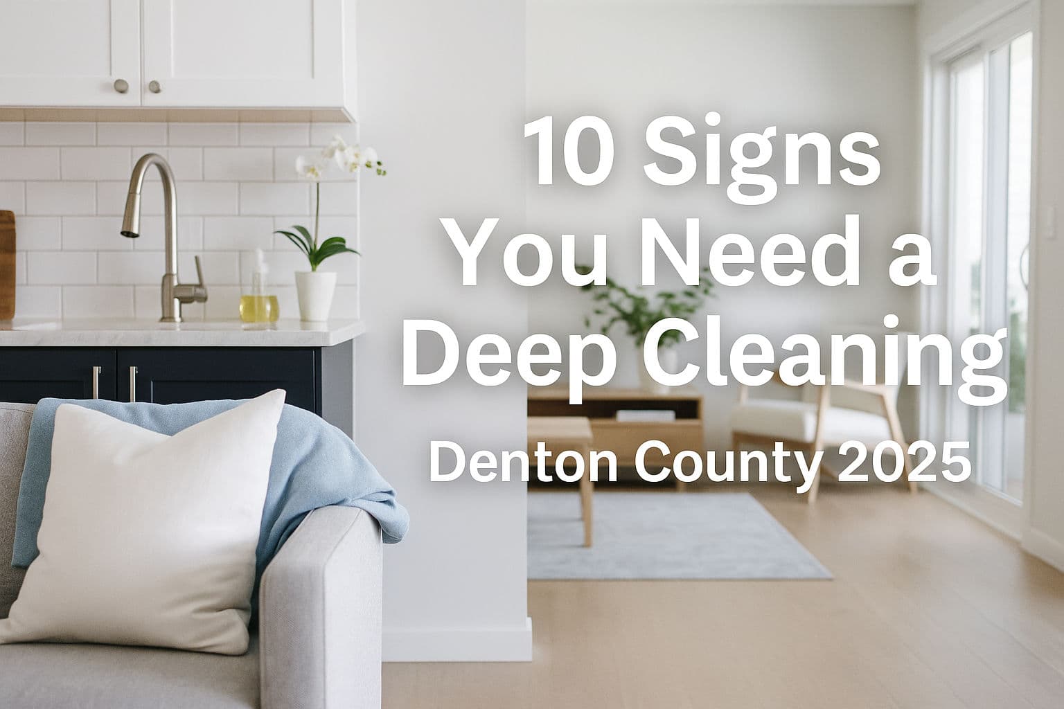 10 Signs It’s Time for a Deep Cleaning Service in Denton County image